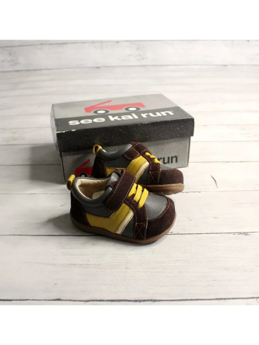 See Kai Run Baby Boy's Leather Shoes Size 3